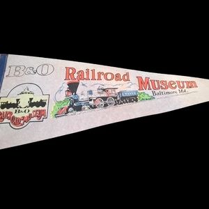 B&O Railroad Museum Pennant